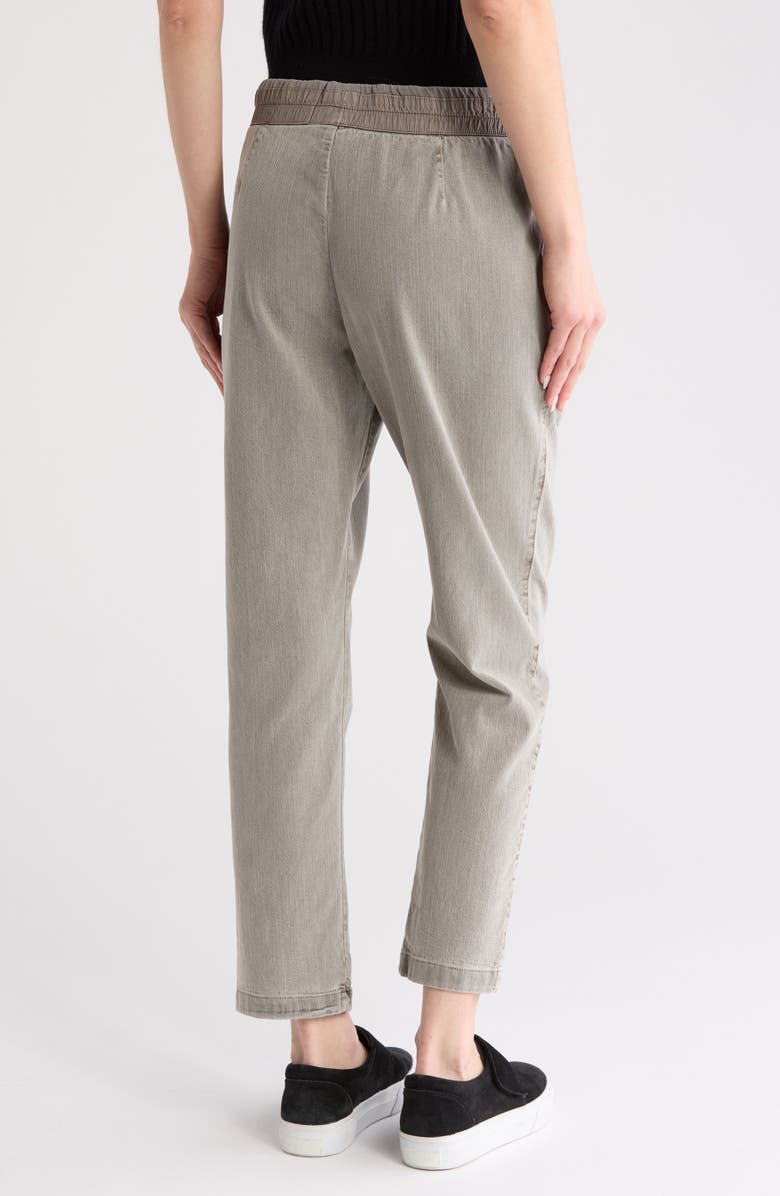 James Perse Single Pleat Relaxed Pull-On Pants, Alternate, color, Dapple Pigment