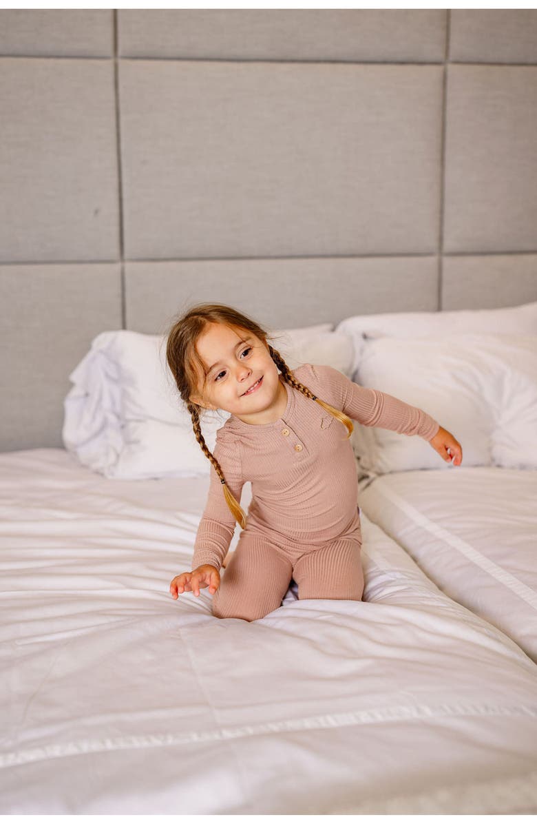 Pouf Henley PJ, Alternate, color, Pink