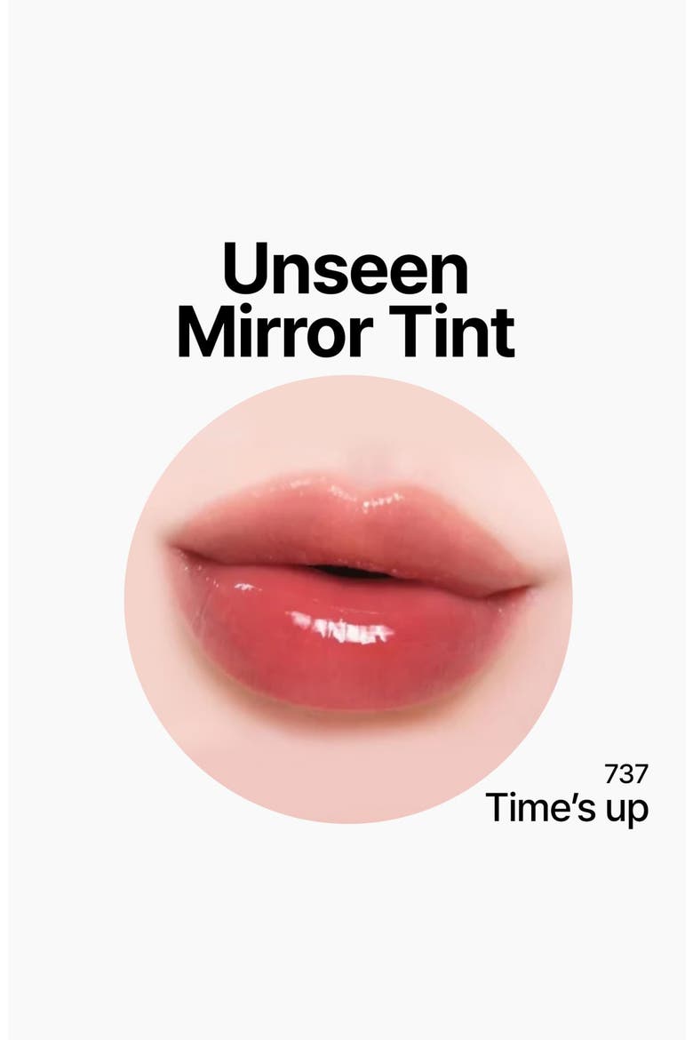 Unseen Mirror Lip Tint, Alternate, color, 737 TIMES UP