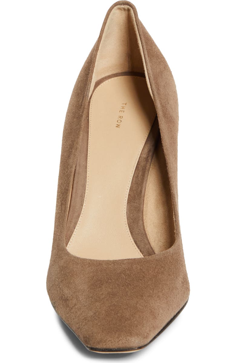 The Row Carla Pump, Alternate, color, Dark Taupe