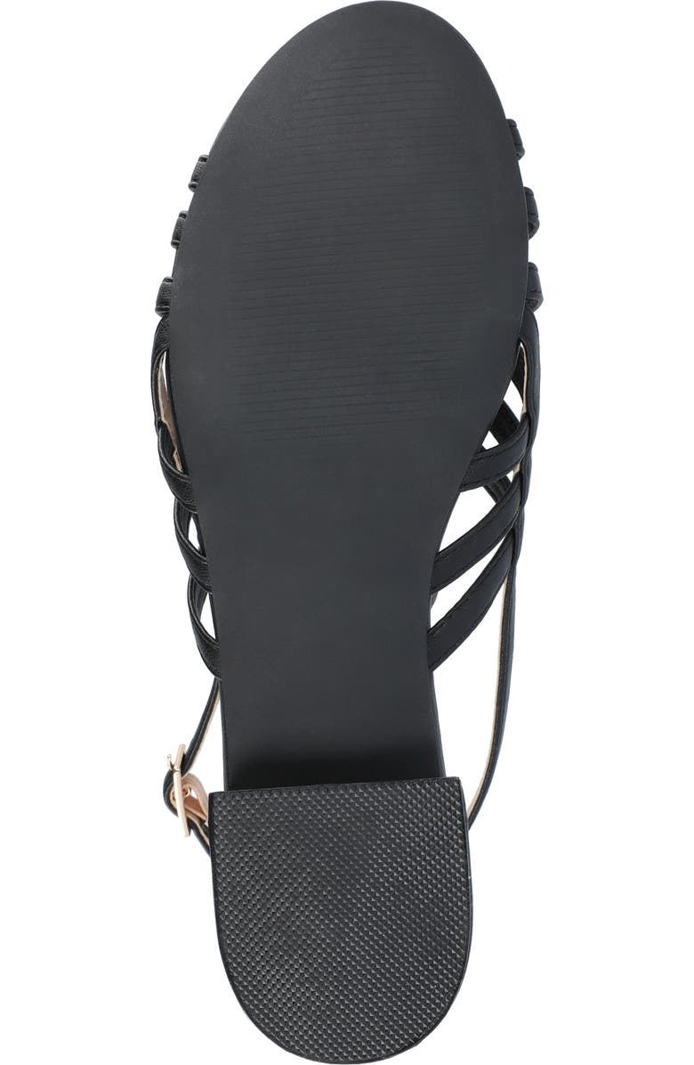 Journee Collection Cassandra Slingback Sandal, Alternate, color,