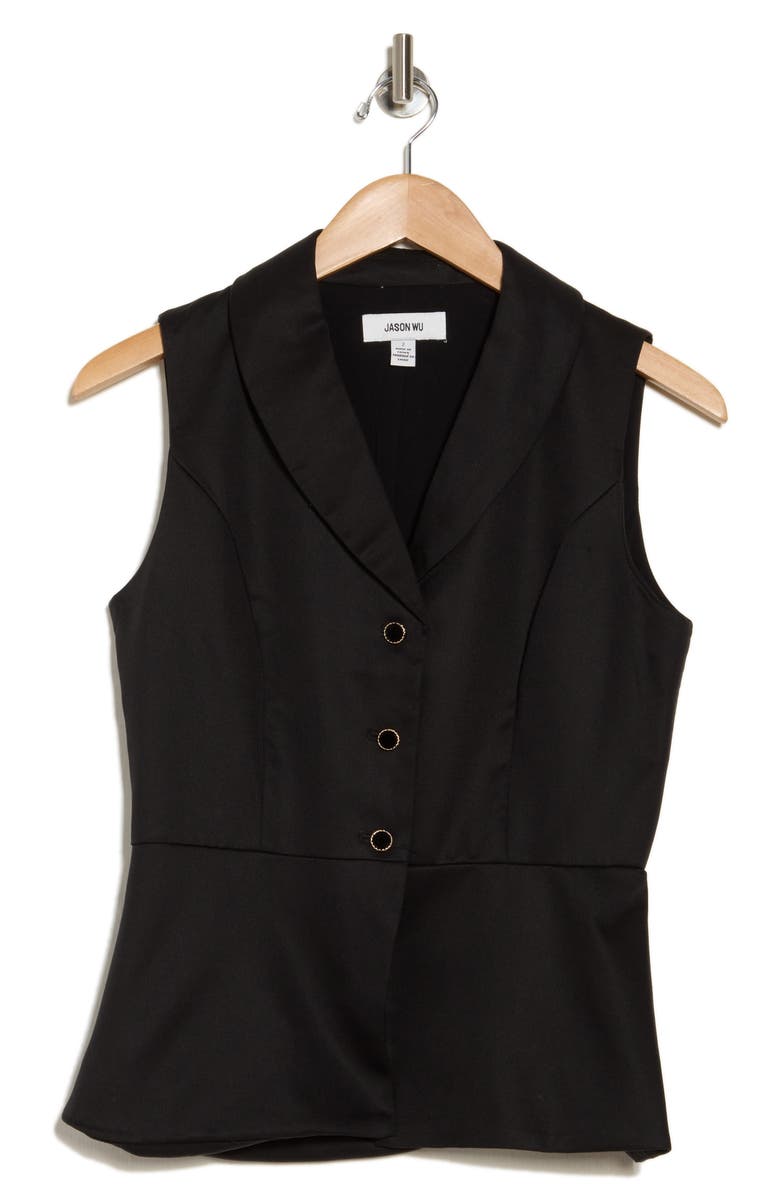 JASON WU Peplum Vest, Alternate, color, 
