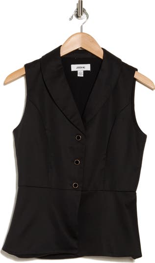 【mym.m】regleam PEPLUM SWITCHING VEST ぺプラム切り替えベスト｜PEPLUM SWITCHING VESTの通販｜regleam