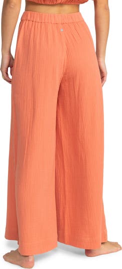 Golden Tropic Wide Leg Pants
