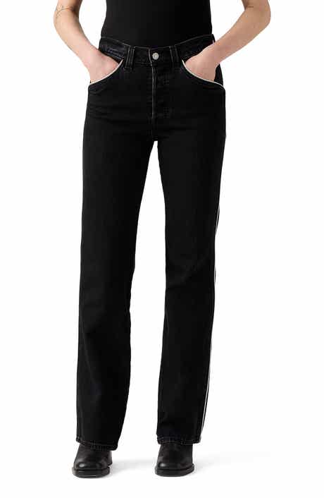 Wedgie Piped High Waist Bootcut Jeans