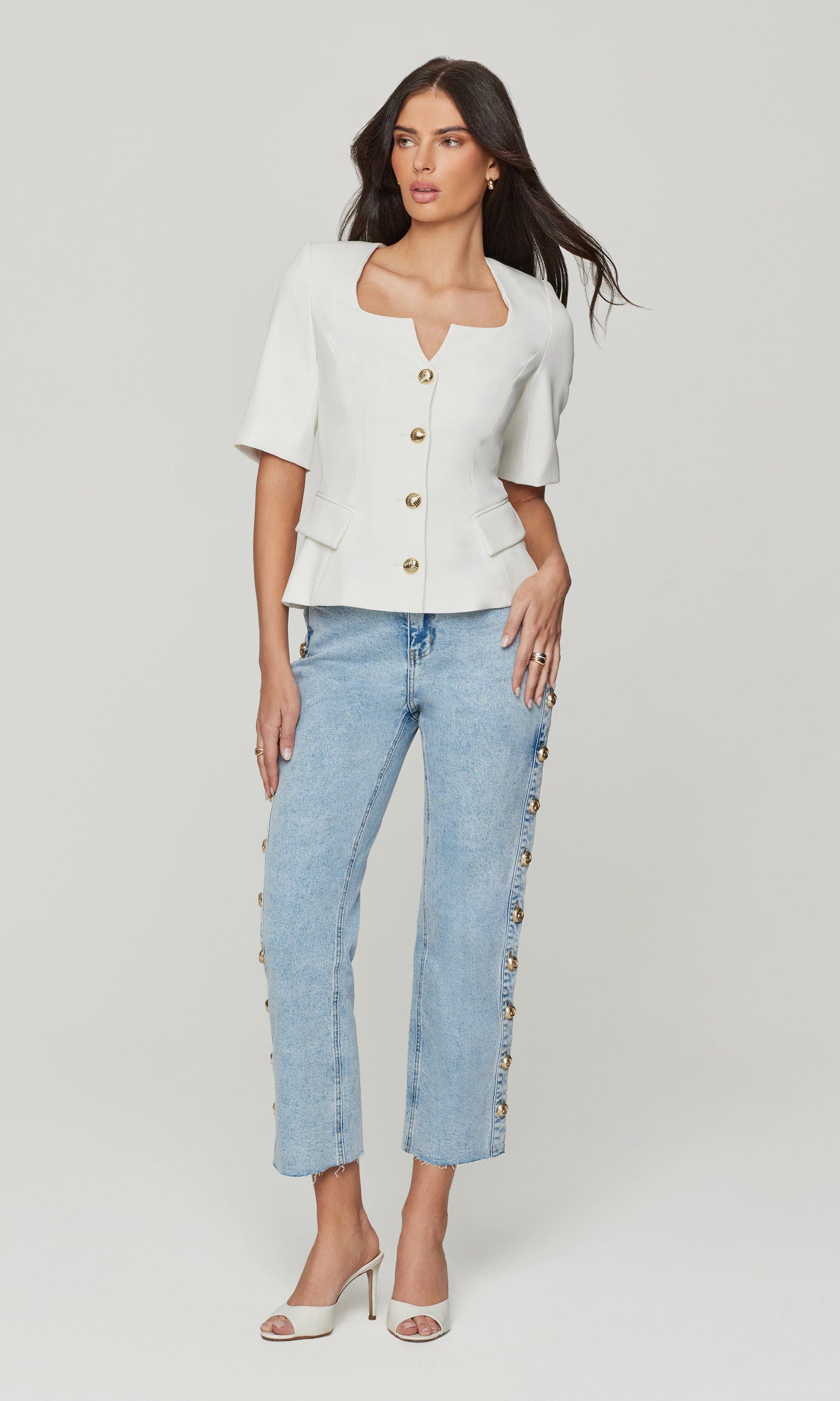 Generation Love Tilly Crepe Jacket (Women) | Nordstrom