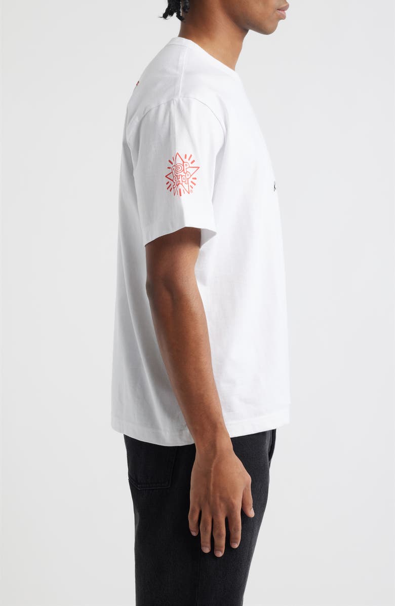Alpha Industries x Keith Haring Heart Man Graphic T-Shirt, Alternate, color,
