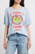 Daydreamer Willie Nelson Rose Label Graphic T-Shirt