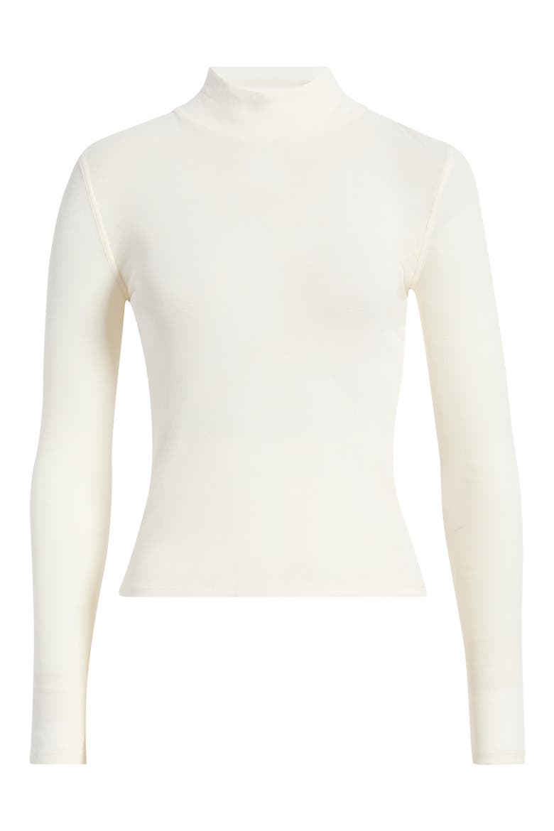 The Shadow Turtleneck Top, Alternate, color, CREAM