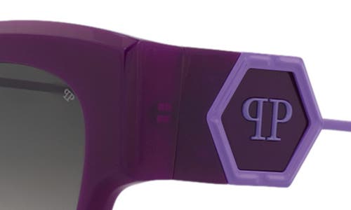 Philipp Plein Cat Eye-frame Acetate Sunglasses In Black