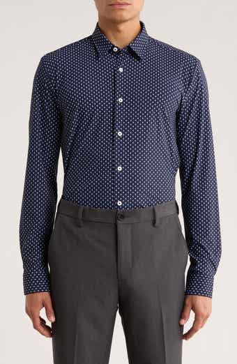 BOSS Roan Kent Long Sleeve Button-Up Shirt