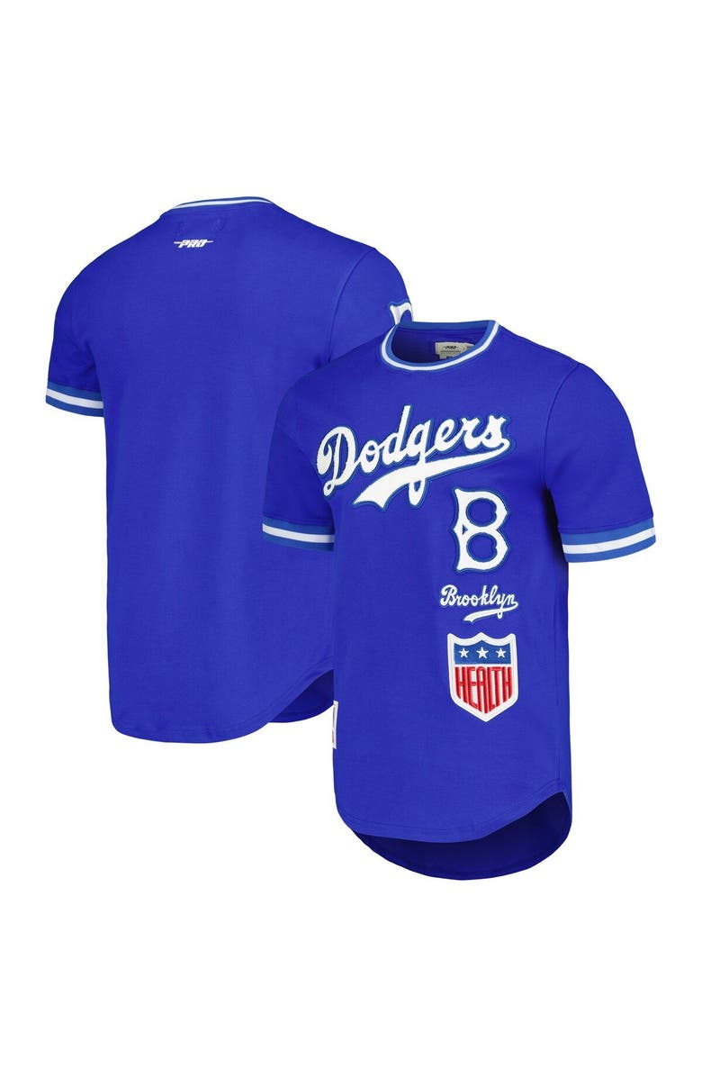 PRO STANDARD Men's Pro Standard Royal Brooklyn Dodgers Cooperstown Collection Retro Classic T-Shirt, Main, color, Royal