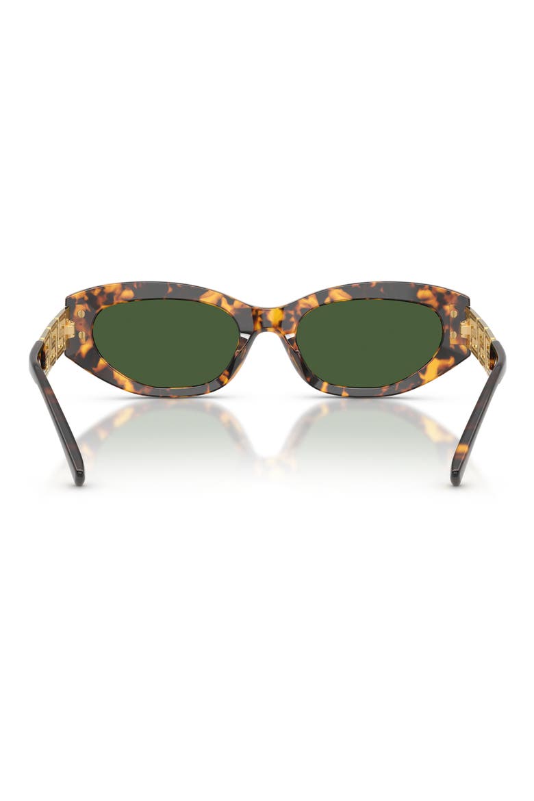 VE4501 54mm Cat Eye Sunglasses, Alternate, color, BROWN TORTOISE / DARK GREEN