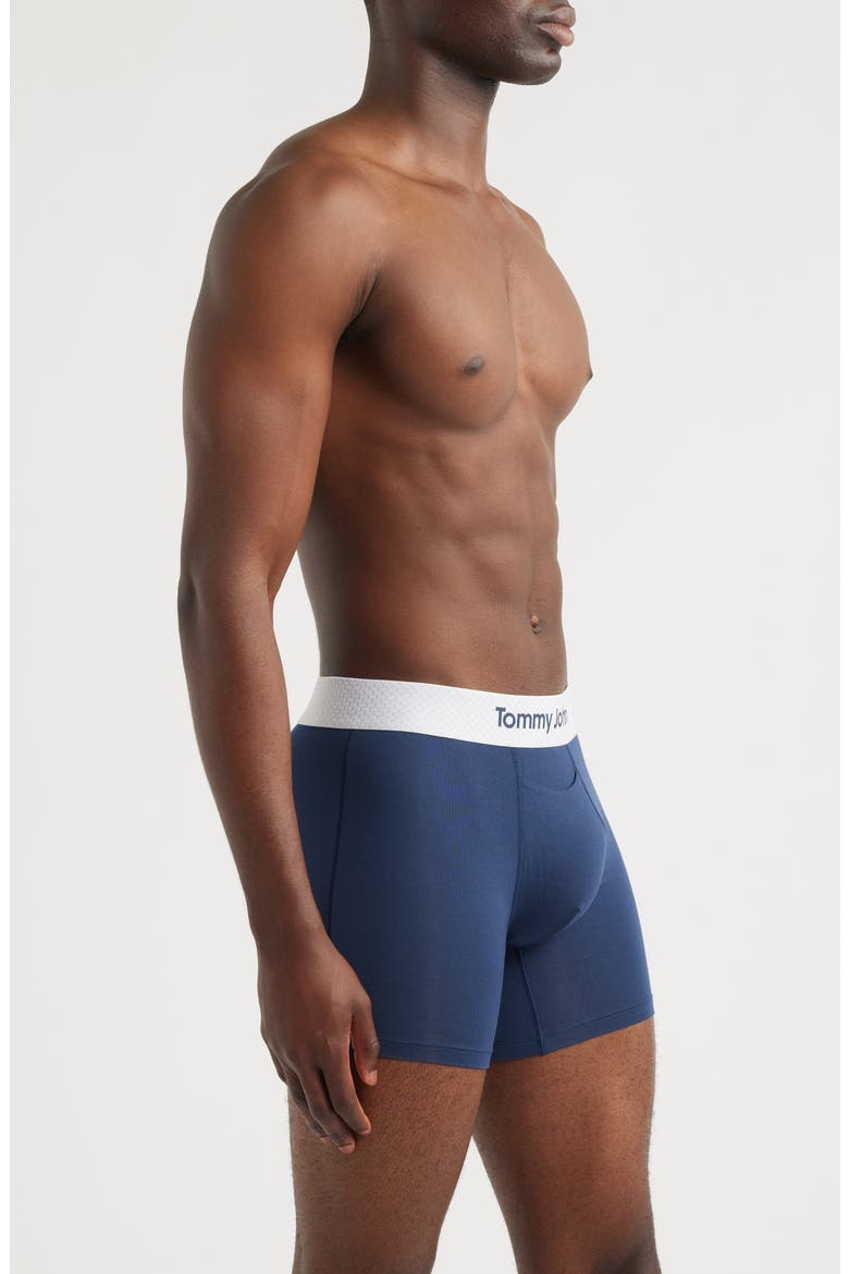 Second Skin 4-Inch Golf Ball Waistband Boxer Briefs, Alternate, color, DRESS BLUES GOLF BALL WB