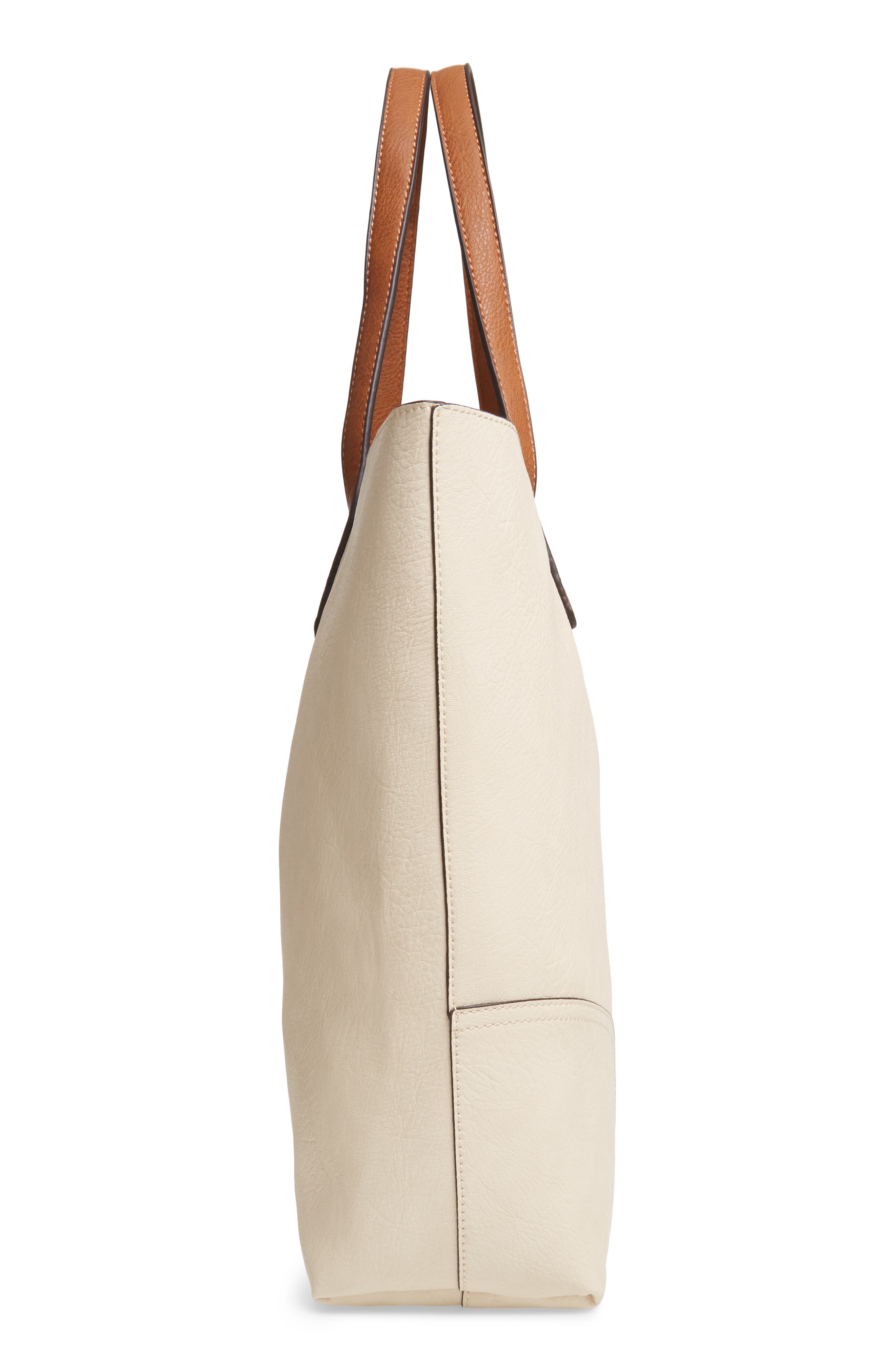 Sole Society Lilyn Faux Leather Tote, Alternate, color, 