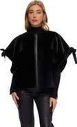 GORSKI Genuine Shearling Jacket, Short Sleeve