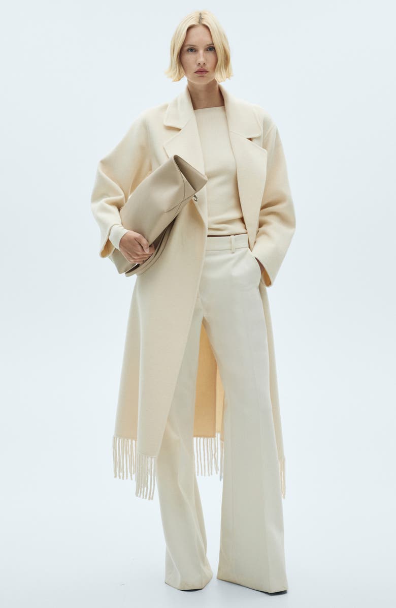 MANGO Boat Neck Rib Sweater, Alternate, color, 