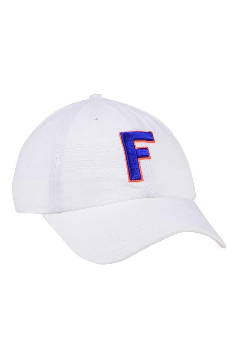 Men's '47 White Florida Gators Clean Up Adjustable Hat, Alternate, color, White