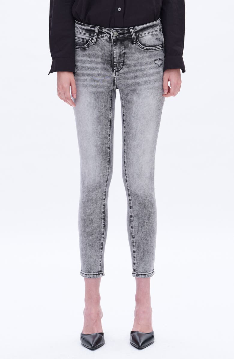 Bayeas Middle Ankle Skinny Jeans, Main, color, Sweet Night