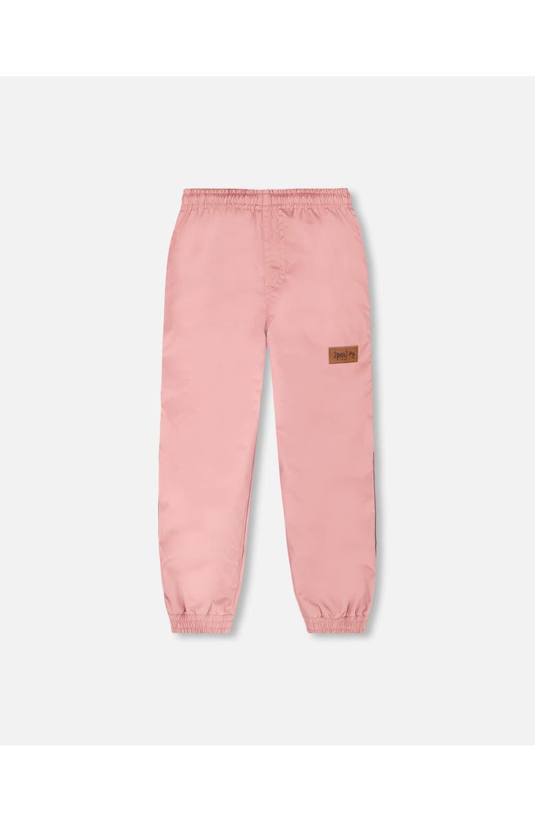 Deux par Deux Girl Splash Pants in Recycled Polyester, Main, color, Light Pink