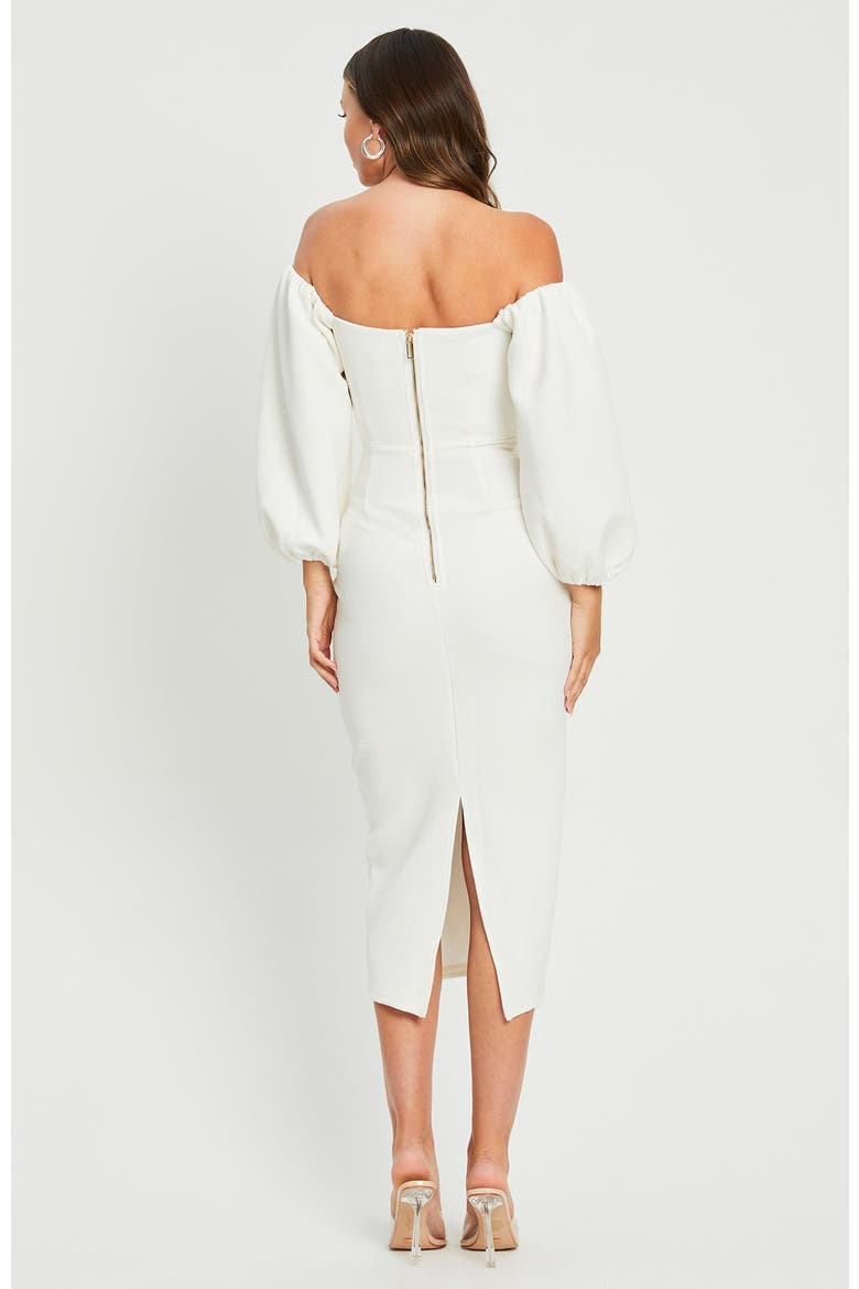 Jessamy Dress, Alternate, color, White