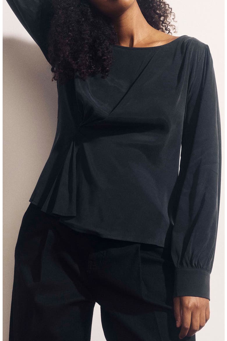 Twist and Shout Top, Alternate, color, BLACK
