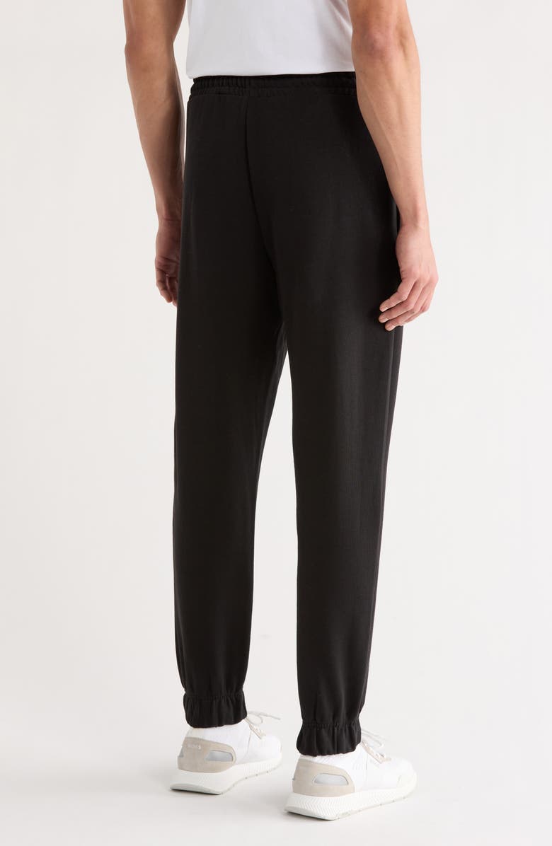 HUGO Nuram Cotton Sweatpants, Alternate, color, Black