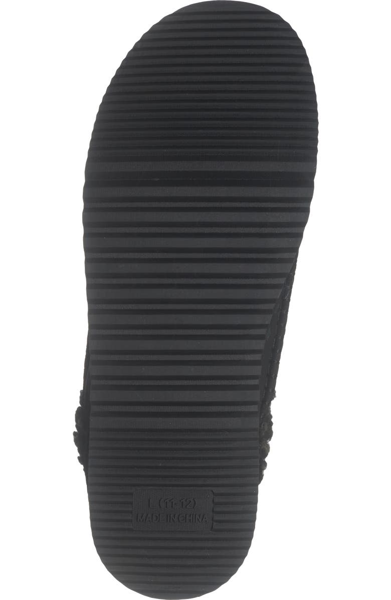 NORDSTROM RACK Keon Faux Shearling Clog, Alternate, color, Black