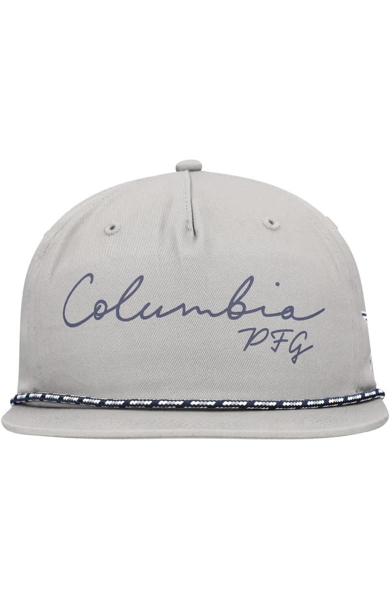 Columbia Men's Columbia Gray Dallas Cowboys PHG Back Tack Adjustable Hat, Alternate, color, Gray