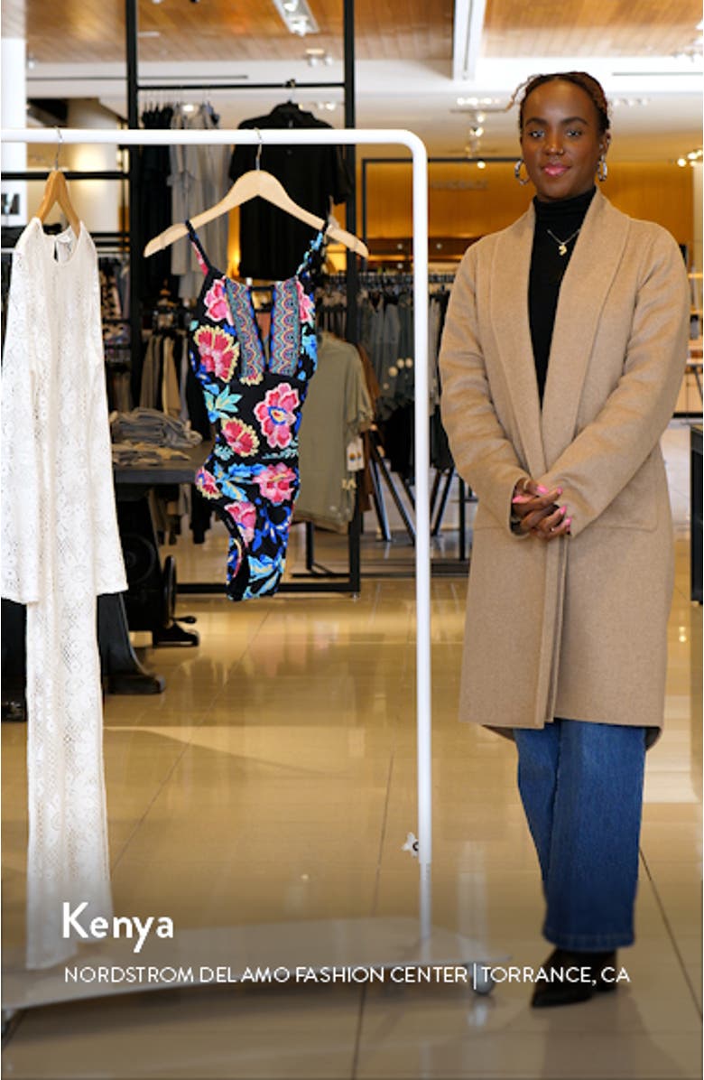 Midnight Keyhole One-Piece Swimsuit, sales video thumbnail