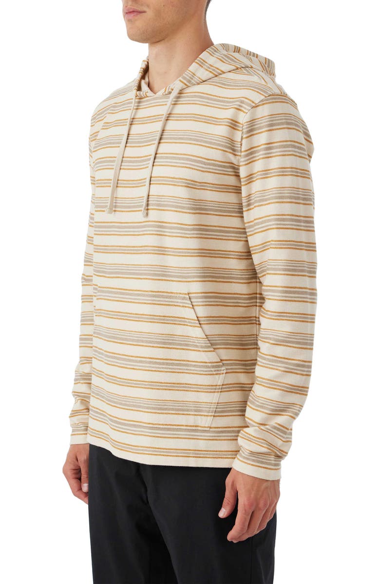 O'Neill Fairbanks Stripe Cotton French Terry Hoodie, Alternate, color, 