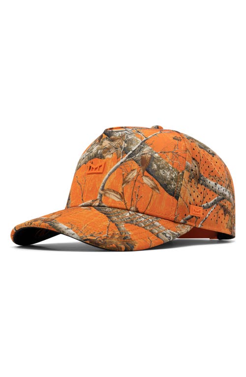 Melin X Realtree Odyssey Hydro Snapback Baseball Cap In Neo Camo
