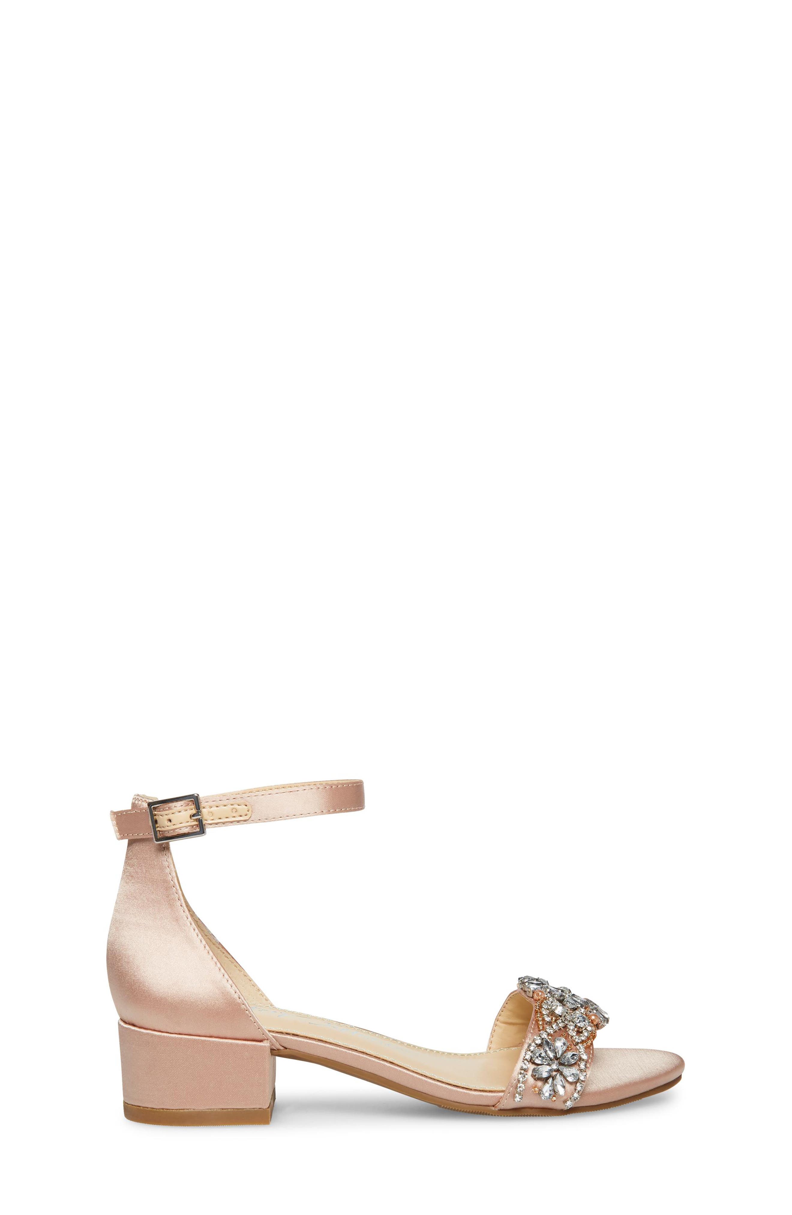 Crystal Ankle Strap Sandal, Alternate, color, CHAMPAGNE