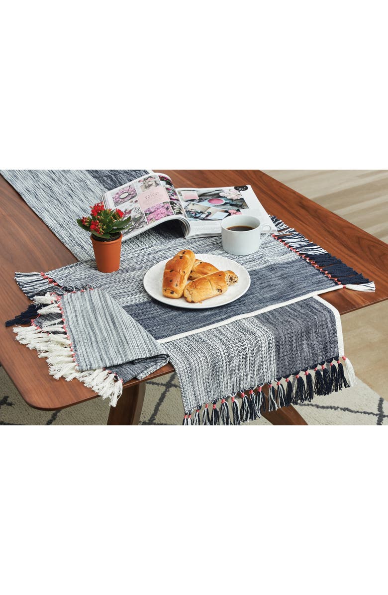 carol & frank Kerbey Indigo Napkin Set of 4, Alternate, color, Blue