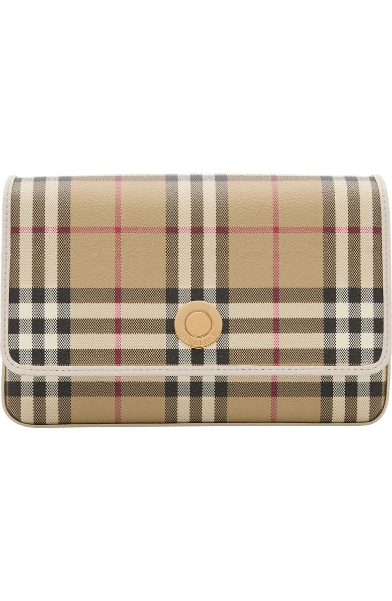 Burberry Hampshire Bag, Main, color, Archive Beige/Soap Beige