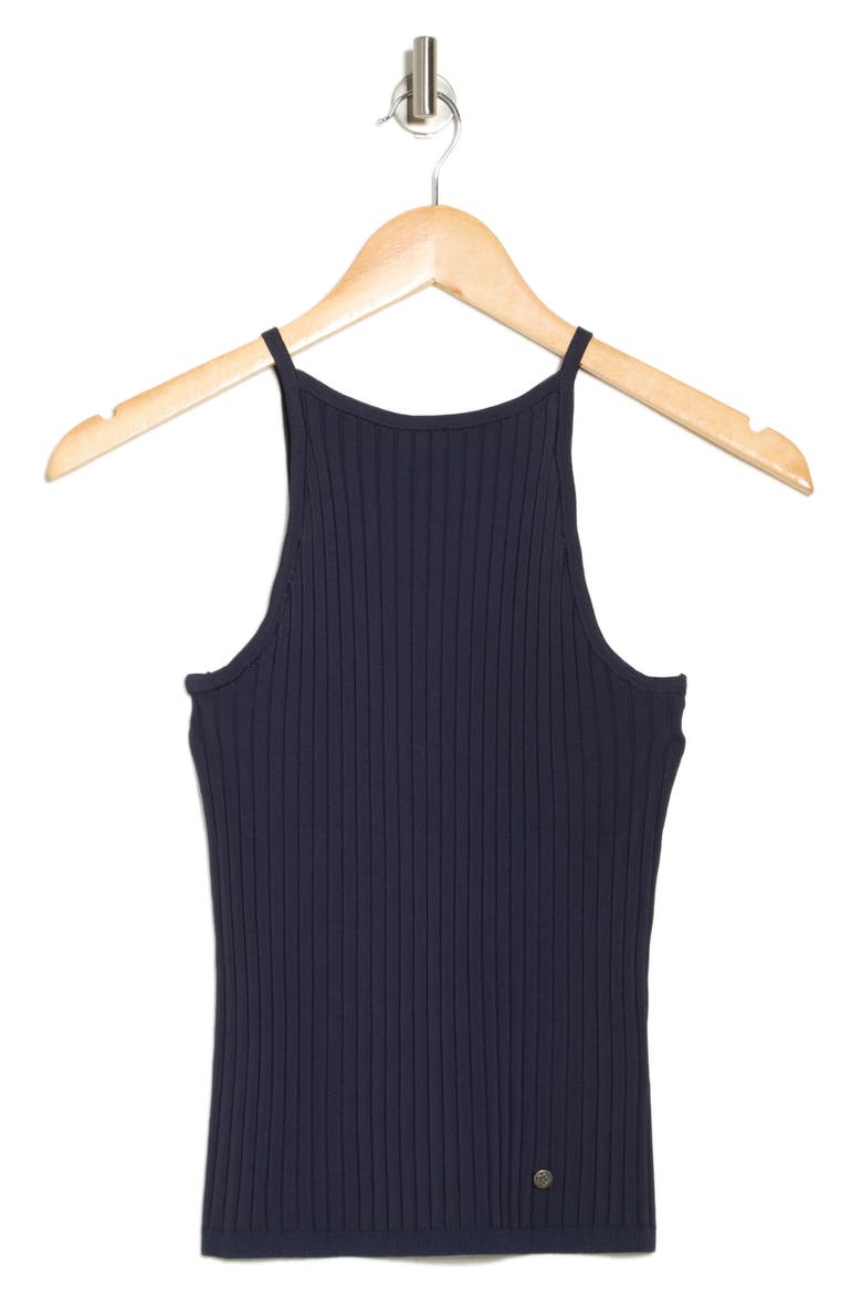 Box Rib Knit Camisole, Alternate, color, NAVY