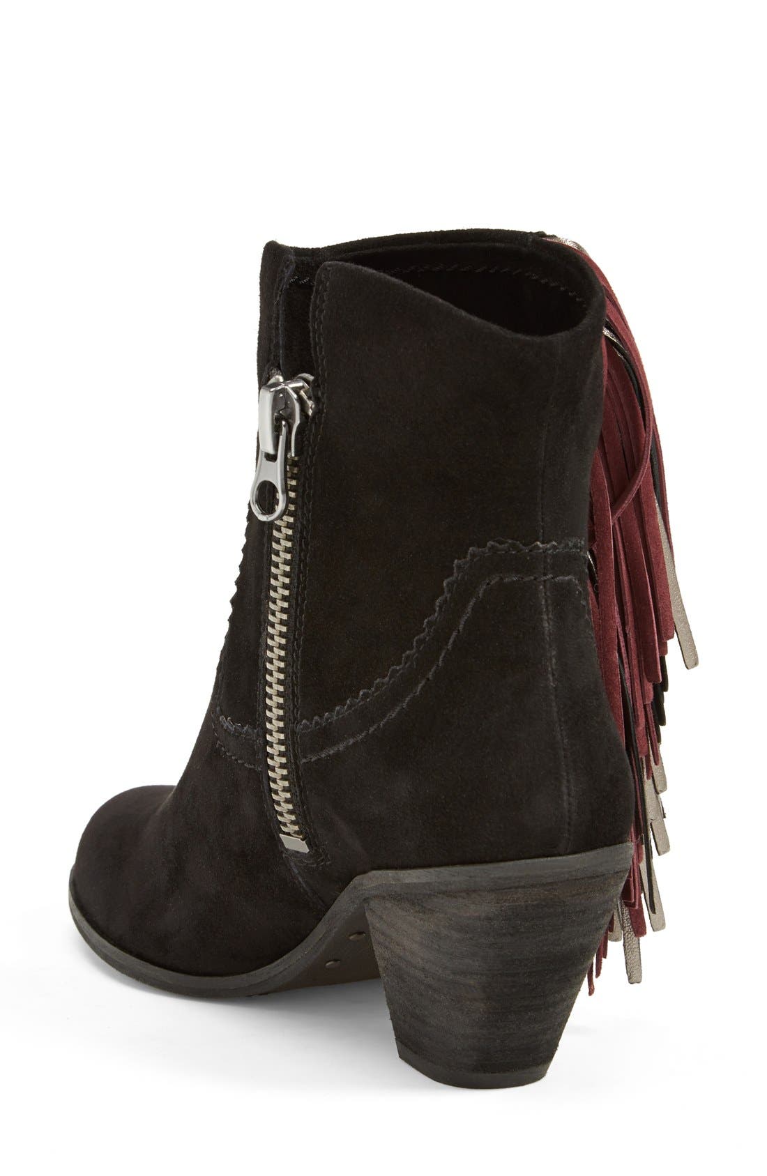 'Louie' Boot, Alternate, color, BLACK MULTI SUEDE