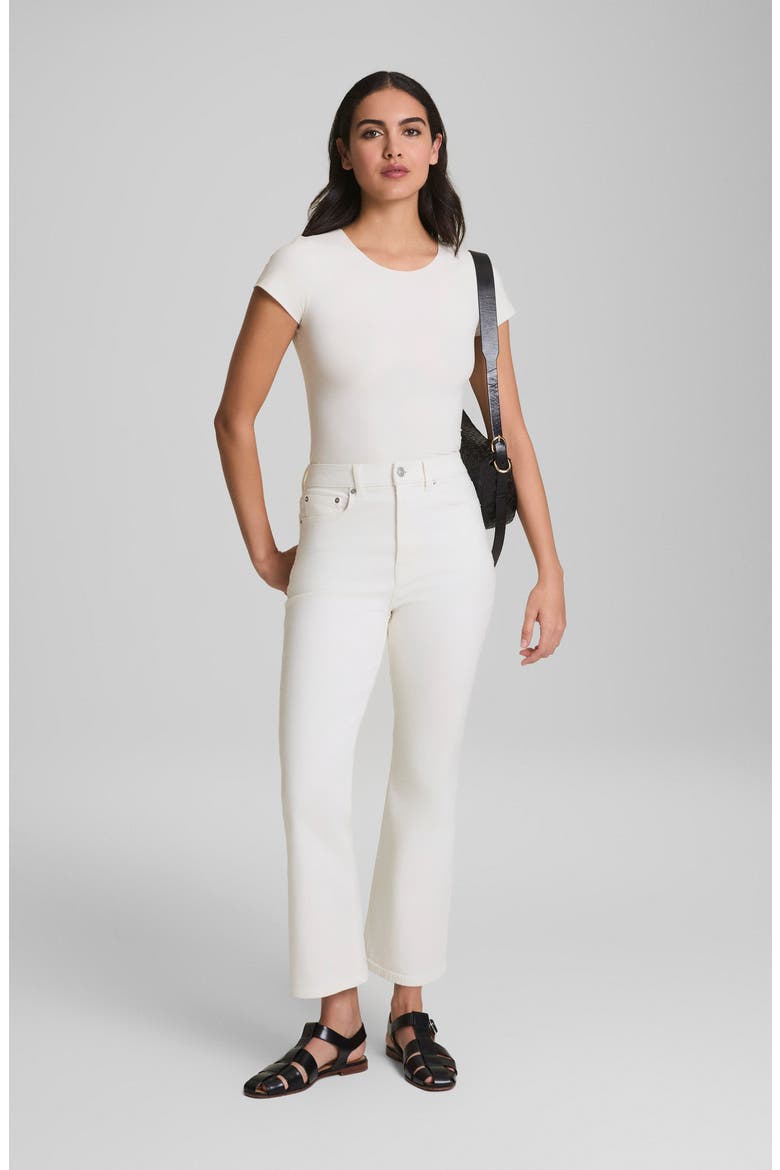 Kick Flare Jeans, Alternate, color, LINEN