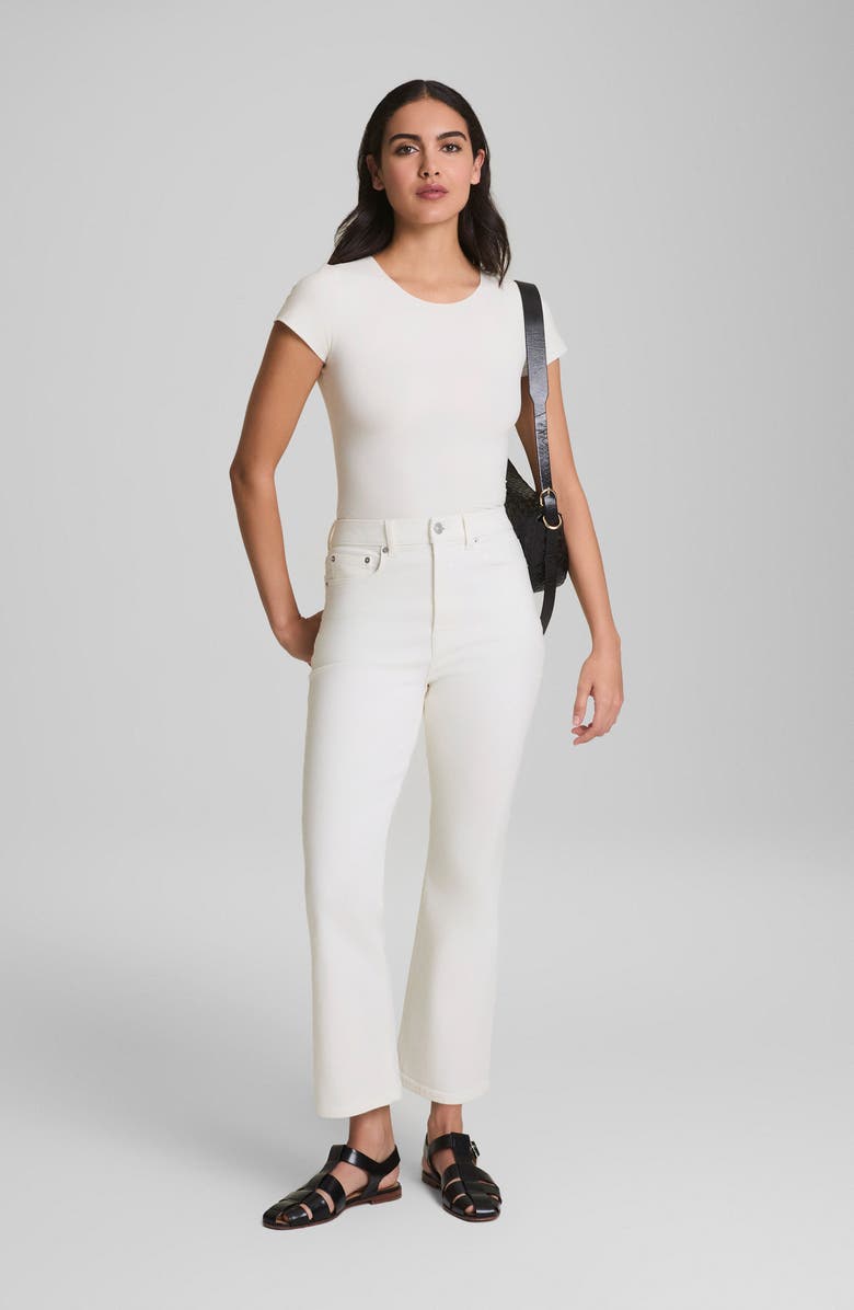 SPANX<sup>®</sup> Kick Flare Jeans, Alternate, color, Linen