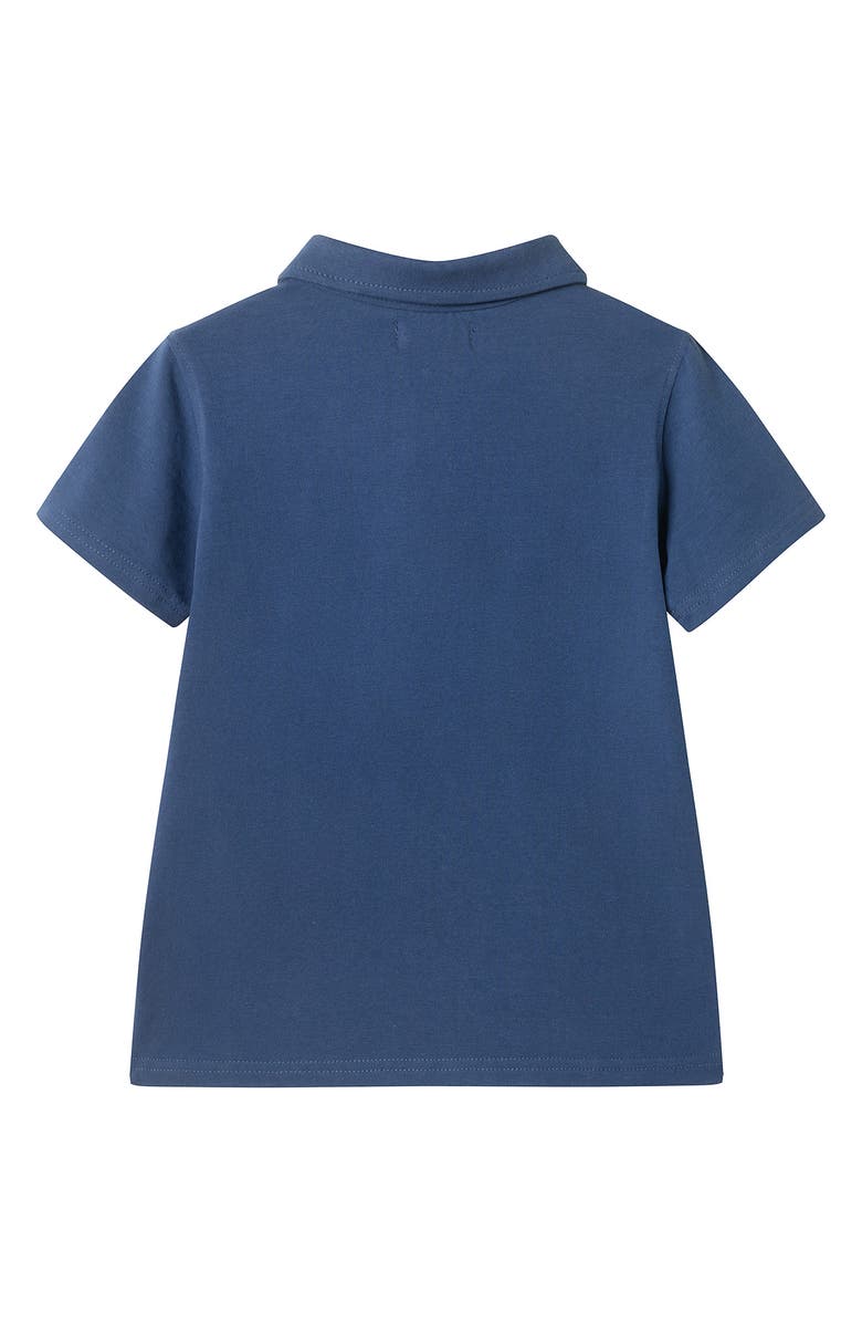 Andy & Evan Kids' Pocket Polo, Alternate, color, Navy Golf
