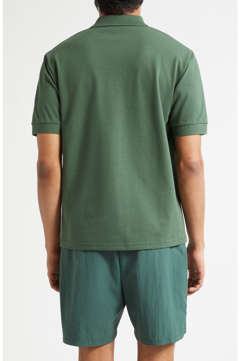 Logo Piqué Polo, Alternate, color, DARK GREEN
