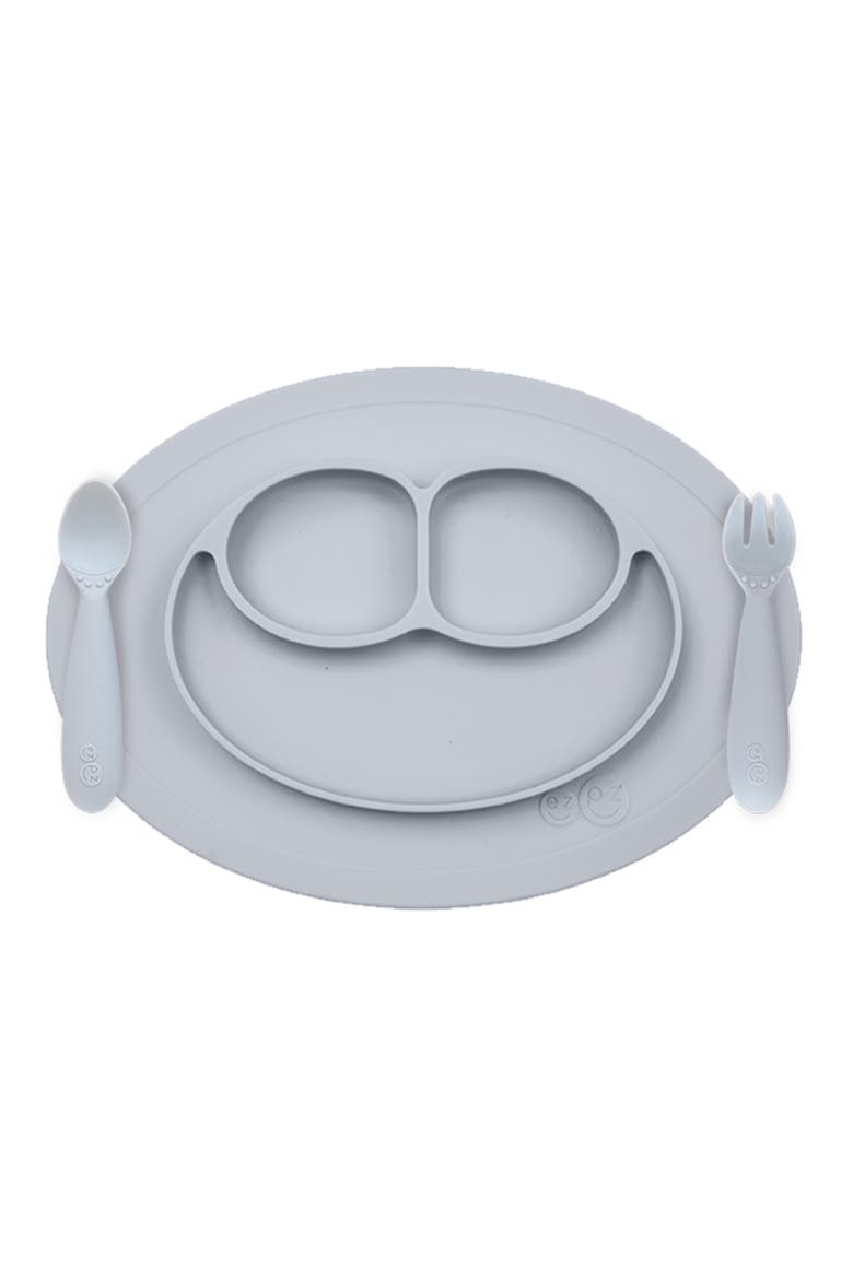Mini Feeding Set, Main, color, PEWTER