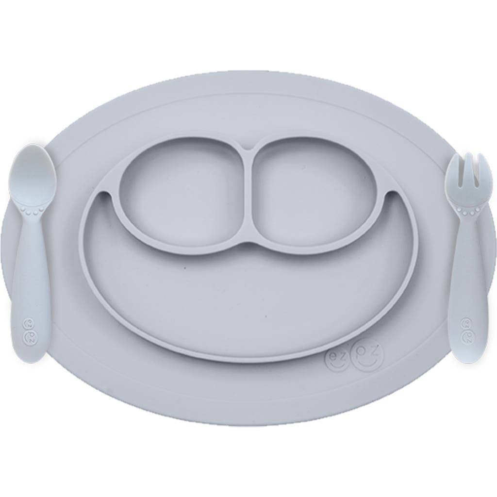 ezpz Mini Feeding Set in Pewter  product