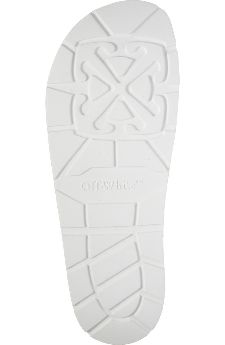 Off-White This That Slide Sandal, Alternate, color, White - Black
