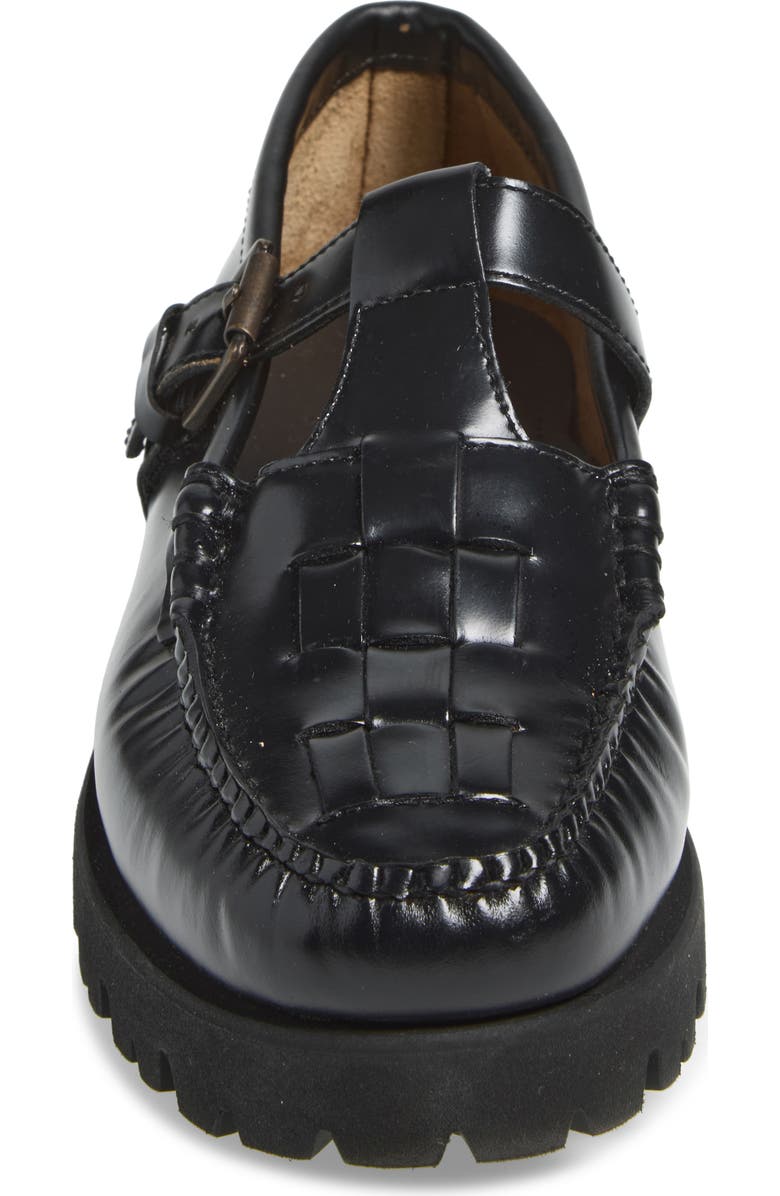 G.H.BASS Fisherman Mary Jane Shoe, Alternate, color, Black