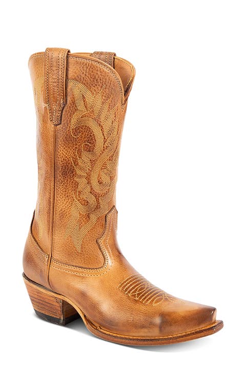 Woody Leather Western Boot