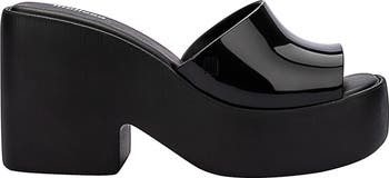 【Melissa】Posh Platform Slide Sandal ★関税・送料無料★ Amazon.com | Melissa Posh Slip-On Platform Jelly Heels for