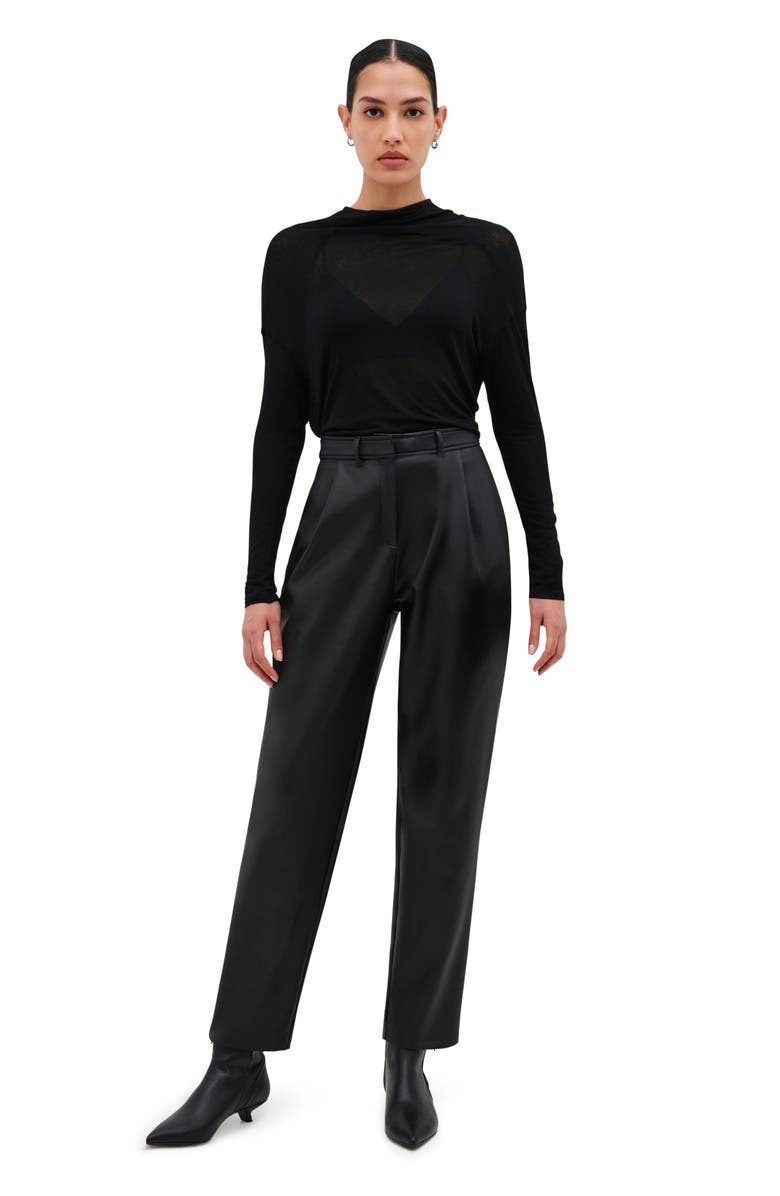 Marcella Sydney Gathered Long Sleeve Top, Alternate, color, 