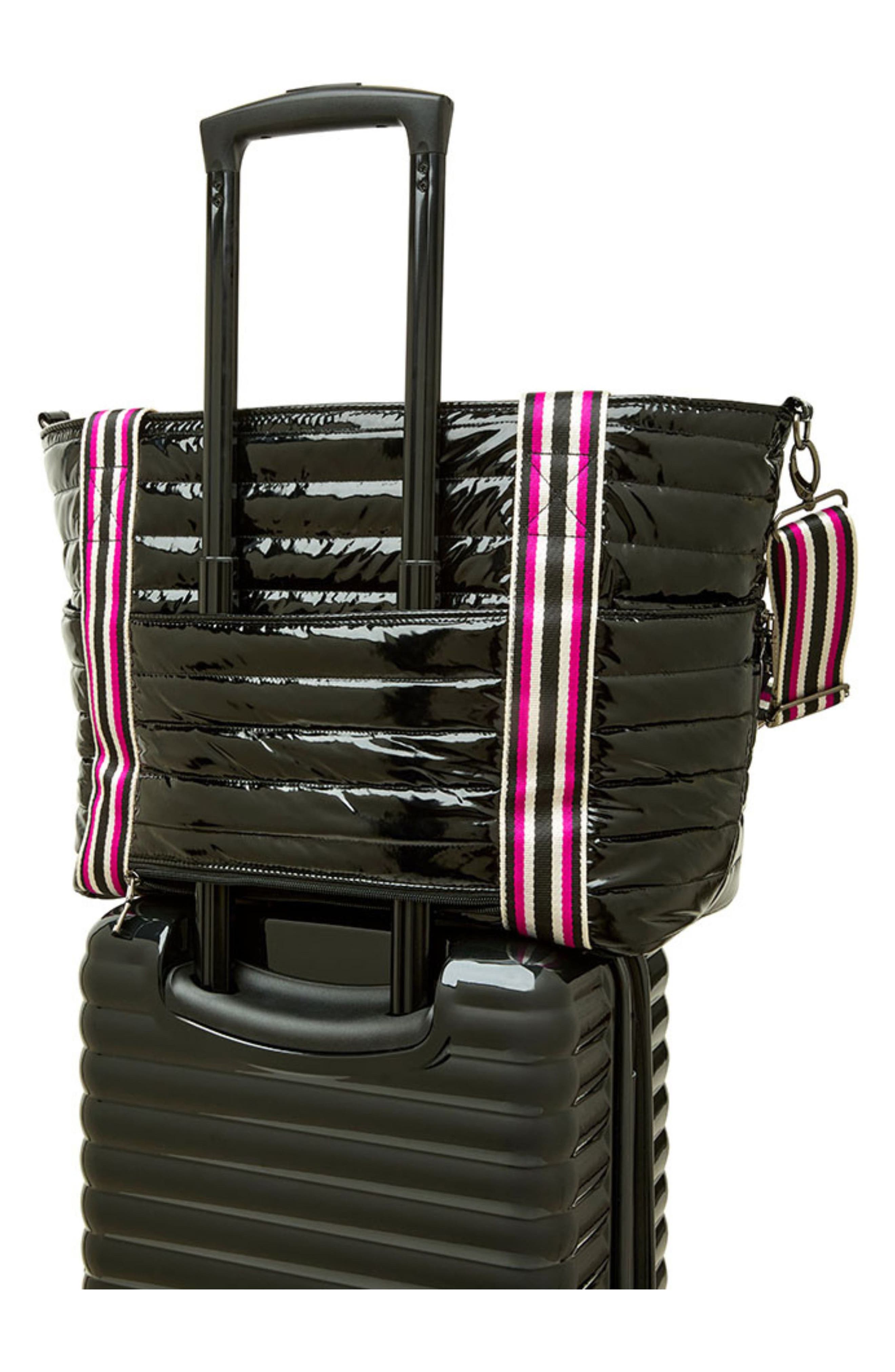 Love Royln Tennis Bag, Alternate, color, BLACK PATENT