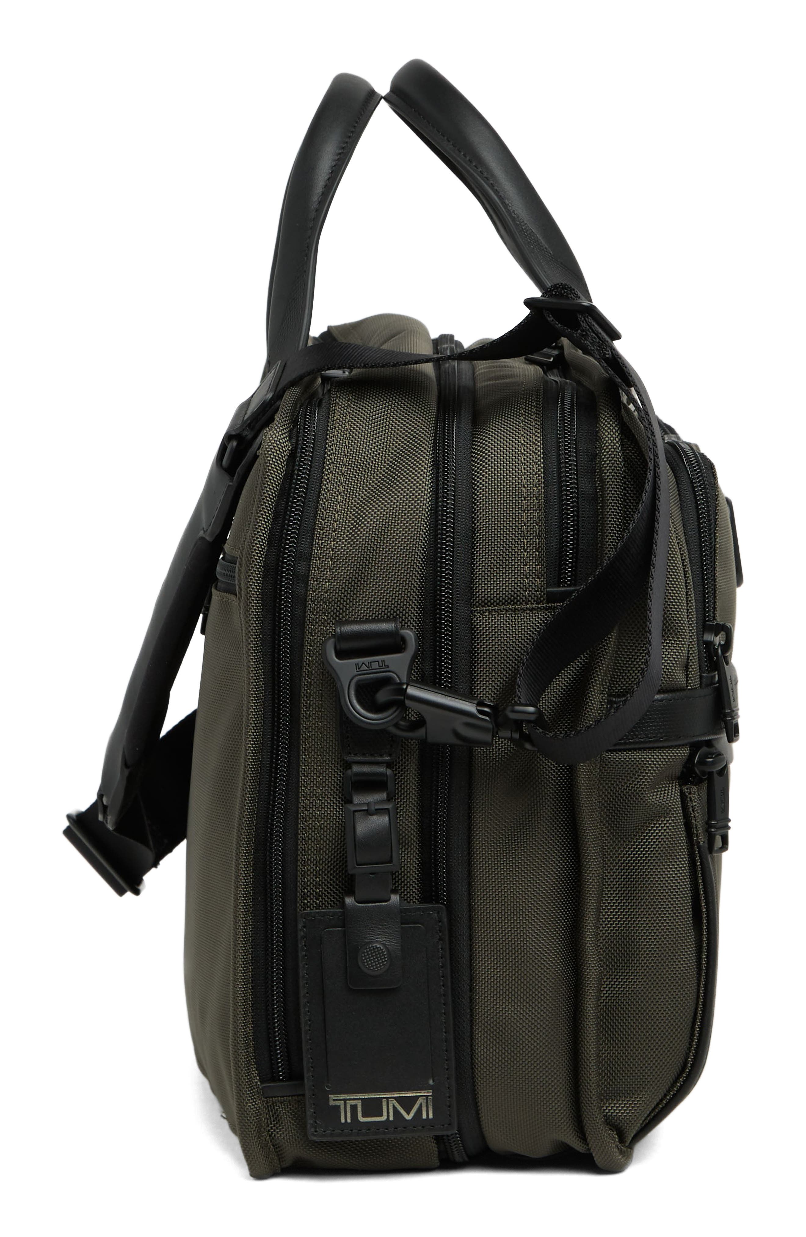 TUMI Alpha Expandable Laptop Briefcase, Alternate, color, 